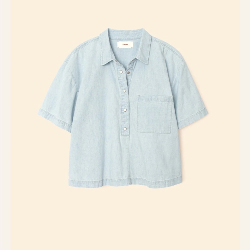 EUC Xirena Adler chambray shirt. Size Small